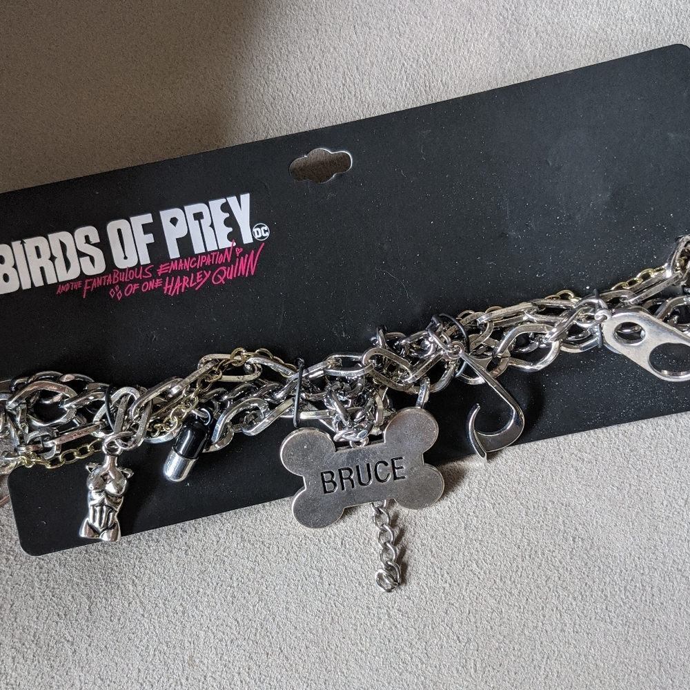 Harley Quinn BOP Bruce Dog Tag Choker